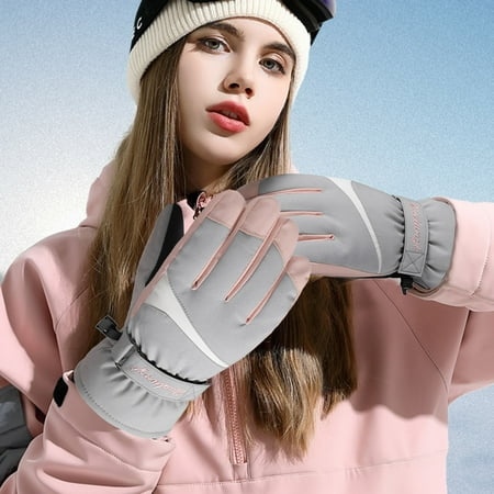 

BFYSFBAIG Neoprene Gloves Disposable Winter Winter Warm Ski Gloves Women s Winter Outdoor Cycling Driving Touchscreen Gloves