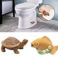 thumbnail image 2 of Wmool Couvre-Éléments en Céramique Tortue / Poisson pour Toilettes, 2 of 8