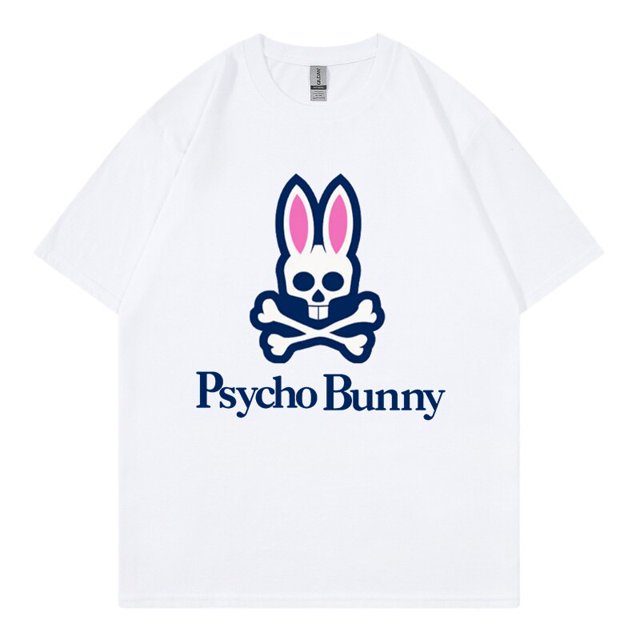Camiseta de verano para hombre, camisetas divertidas con estampado de calavera y conejo, camisetas transpirables de algodón, camisetas informales a la moda, Jersey, envío gratis xuanjing unisex