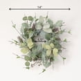 thumbnail image 5 of Sullivans Artificial Lambs Ear Willow Thistle Wreath 14"H Green, 5 of 5