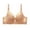 Khaki, variant on Women Push Up Bra Padded Underwire Bra Lift Up Lace Bra with Adjustable Straps for Everyday Wear