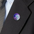 thumbnail image 5 of Majestic Unicorn Pink Purple Blue Metal 1.1" Tie Tack Hat Lapel Pin Pinback, 5 of 7
