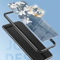 thumbnail image 6 of Feishell Compatible with Samsung Galaxy A04e 6.5 inch Flower Pattern Case with Diamond Ring Holder Support Magnetic Car Mount,Shockproof Luxury Glossy Glass Slim Phone Case for Women Girls,D, 6 of 11