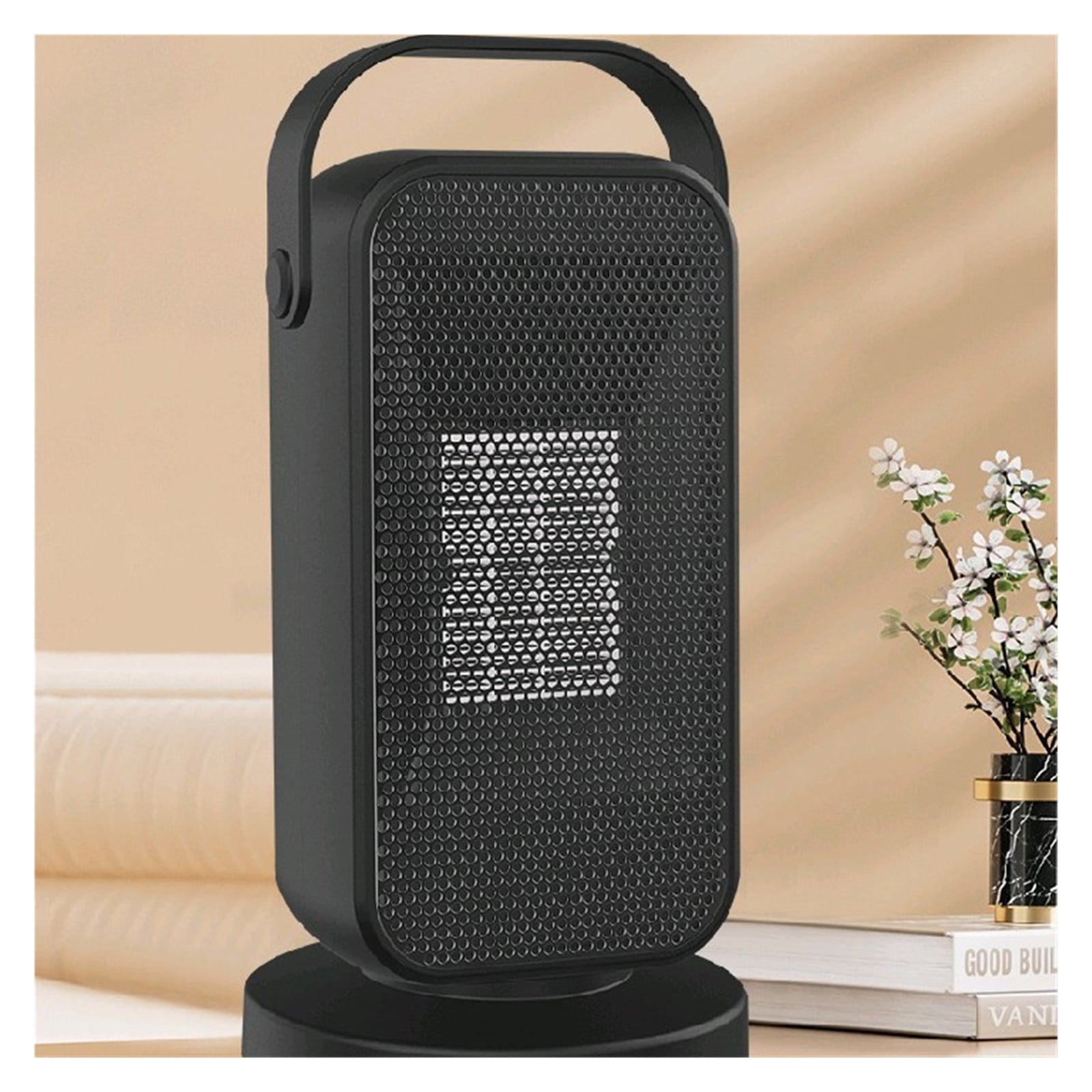 Space Heater, Quiet & Safe Portable Electric Heater for Indoor Use