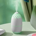thumbnail image 4 of Qholemyo Small Humidifier Bedroom Humidifier Home Goods Colorful Variable Light Hollow Portable Spray Room Humidifier, 4 of 9