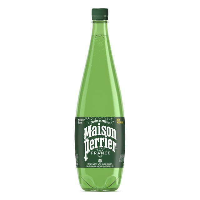 Maison Perrier Unflavoured Bottles, A Bold Expression of French Sparkling Refinement, 1l bottle