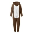 thumbnail image 7 of FUZHIQ Family Pajamas Matching Sets Winter Fuzzy Xmas Pjs Cute Holiday Flannel Sleepwear Christmas Onesie, 7 of 7