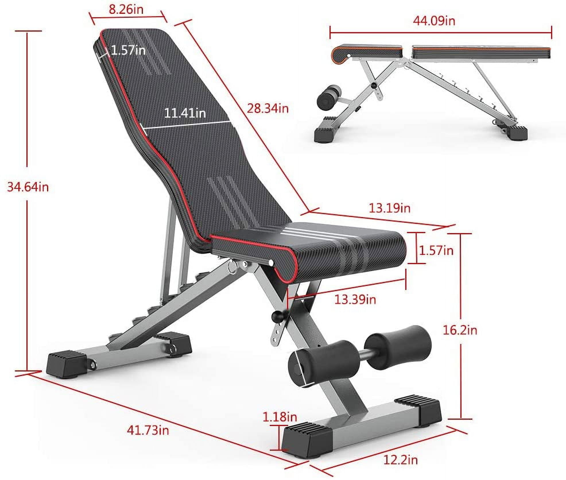 Delfy Multi Purpose Adjustable Weight Bench for Full Nigeria Ubuy