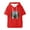 Red, variant on Josiah Queen Mt. Zion Hooded T-shirt Unisex Short Sleeve Tee Casual Trendy Tops