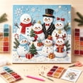 thumbnail image 3 of PLPPYFS DIY Christmas Pearl Diamond Art Kit, Home Wall Decor Art Craft Kit, Holiday Christmas Wall Decor, Handmade Home Decoration Gift, Beginner DIY Seasonal Party Gift 3D Pearl Sparkle, 3 of 6