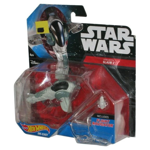 Star Wars Hot Wheels (2014) Boba Fett Slave I Starships Die-Cast Vehicle