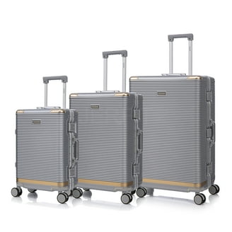 Dejuno Tutin 3-Piece Hardside Spinner Luggage Set With TSA Lock