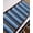 Blue, variant on Blue Ombre Stripe Stair Treads for Wooden Steps Indoor Runner Rug Carpet, Farmhouse Striped Modern Abstract Art 4 Pieces Peel and Stick Staircase Step Treads Covers Washable Throw Door Mats, 30"x8"