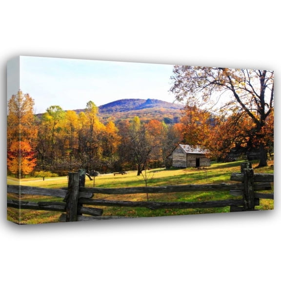 Alan Hausenflock 24x17 Gallery Wrapped Canvas Wall Art Titled - Homestead II