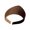 Coffee, variant on Breathable Elegant Sponge Hairband Stylish Pleuche Headwear For Teens Women
