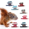 thumbnail image 5 of Guardung Polyester Cute And Playful Hamster Harness For Adorable Pet – Comfortable And Safe Strap On Harness Rabbit Harness bronzing stars,1 M, 5 of 6