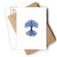 thumbnail image 1 of Flag Root Faly EU Art Deco  Fashion Postcards Envelopes Blank Note Cards Mailing, 1 of 4
