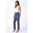 thumbnail image 3 of Catherines Women's Plus Size Petite Essential Flat Front Pant, 3 of 6