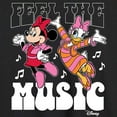 thumbnail image 3 of Disney - Mickey & Friends - Feel the Music - Daisy & Minnie Dances - Men's Long Sleeve T-Shirt, 3 of 5