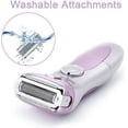 thumbnail image 4 of Tutuviw Womens Electric Razor Painless Lady Shaver Wet and Dry Cordless Women’s Hair Remover Body Hair Remover(Battery powered), 4 of 8