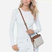 Michael Kors Jet Set Ladies Large Two Tone Leather Camera Bag 32H9GT9C9B149