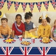 thumbnail image 4 of Union Jack Tableware Union Jack Tablecloth/Paper Plates/ Napkins / Cups / Spoons / Fork / Triangle Flags Banner Dinnerware Queens Platinum Jubilee 2022 Decorations Party Supplies, 4 of 7