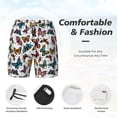 thumbnail image 3 of Daiia Cute Butterfly Mens Swim Trunks Swim Shorts Quick Dry Swim Shorts with Mesh Lining Pockets-3X-Large, 3 of 9