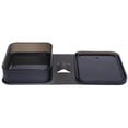 thumbnail image 6 of Silipint: Silicone Go Go Bowls: 2pk Sandwich Size: Smoke - Unbreakable, Microwavable, Flexible, Attached Lid, Travel, 6 of 7