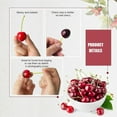 thumbnail image 5 of Happon 100pcs Artificial Cherries,Simulation Cherries Fruit Cherries,Artificial Cherry Decorations Fake Fruit Model Home House Kitchen Party Decoration Desk Ornament, 5 of 7
