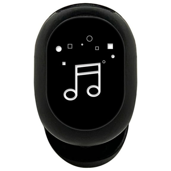 Kiplyki Single Earphone Bluetooth 5.0 Wireless Headset Noise Cancelling With Mic