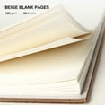 thumbnail image 3 of Cuaderno de dibujo A4, 2 cuadernos de dibujo encuadernados en espiral con tapa dura, material de dibujo, papel con páginas en blanco, adecuado para arte, acuarela, lápiz, 160 g/m², 60 páginas Sincero Electrónica, 3 of 5