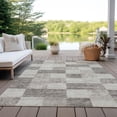 thumbnail image 6 of Addison Rugs Chantille Indoor/Outdoor Transitional Geometric Beige Washable Rectangle Rug, 10' x 14', 6 of 6