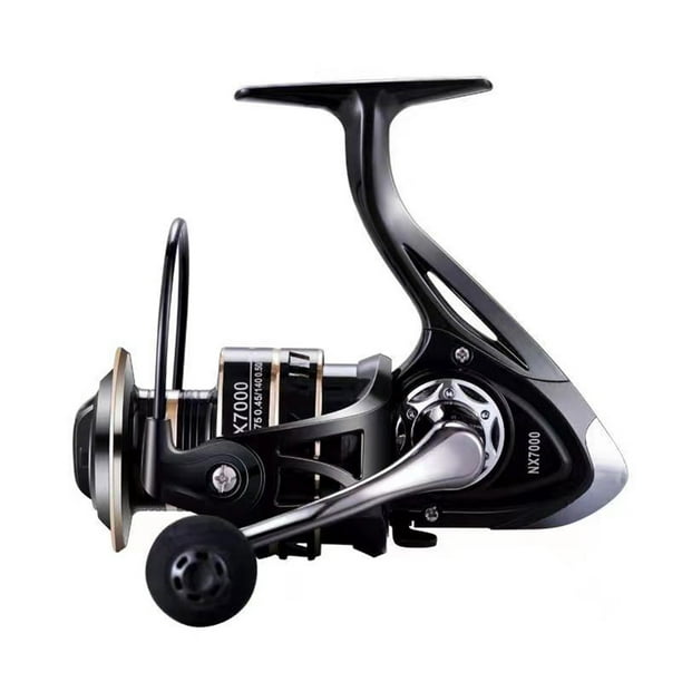 Leadingstar Spinning Fishing Reel NX 14-Axis Two-color Full Metal Wire Cup  Wheel Fishing Accessories