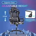 thumbnail image 3 of YRLLENSDAN Ergonomic Gaming Chair for Adults PC Gaming Chair Heavy Duty Gaming Chair Video Game Chair Reclining Gaming Chair Comfy Computer Chair with Headrest and Lumbar Support,Camo, 3 of 9