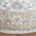 thumbnail image 3 of SAFAVIEH Isabella Kiana Oriental Area Rug, Cream/Beige, 5'3" x 5'3" Round, 3 of 8