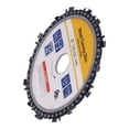 thumbnail image 1 of Circular Chainsaw Blade, Angle Grinder Chain Disc Wear  Grinding Attachment  for Engraving for Shaping Yellow Card,Orange Card, 1 of 8