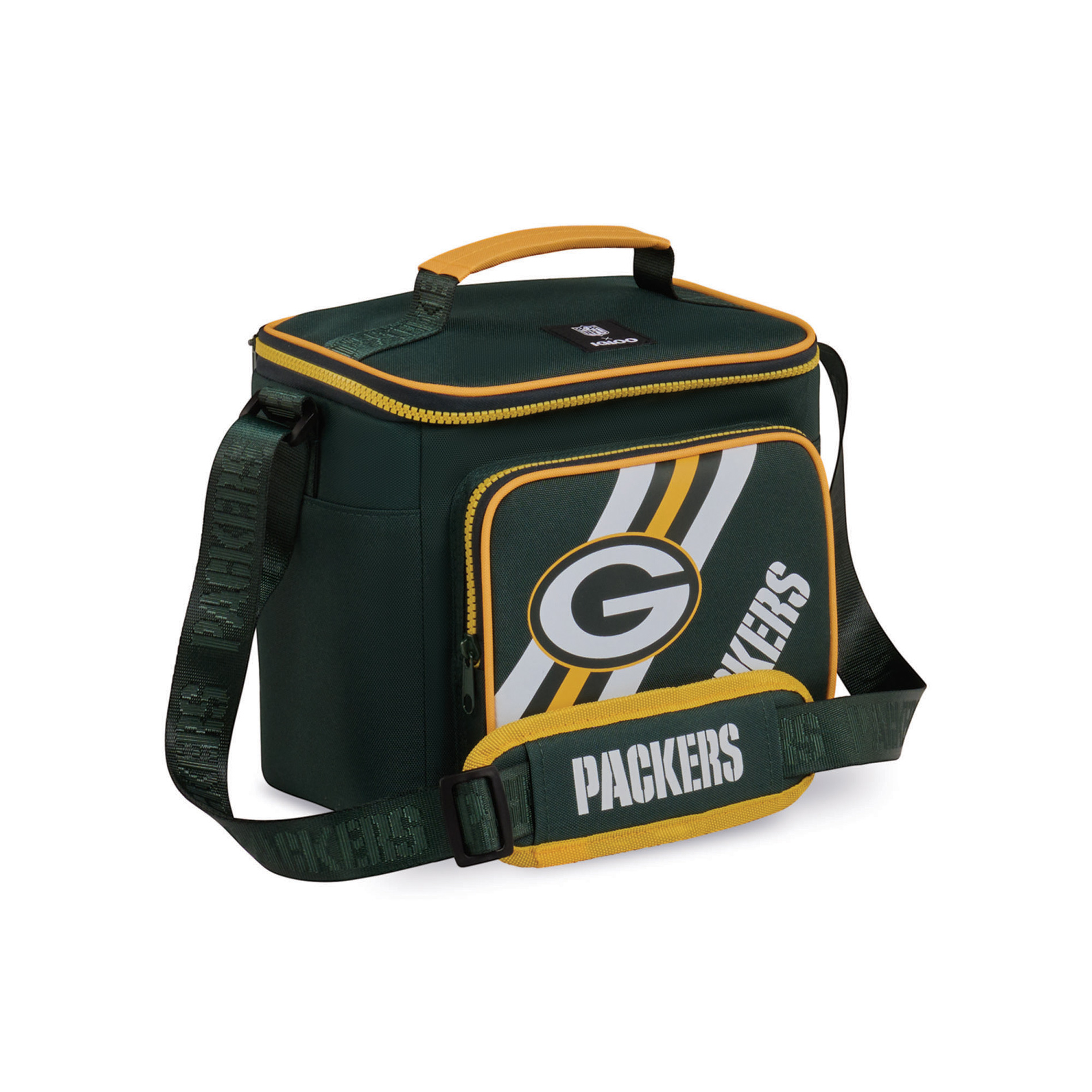 IGLOO  Green Bay Packers Square Lined 4-Pack Cooler