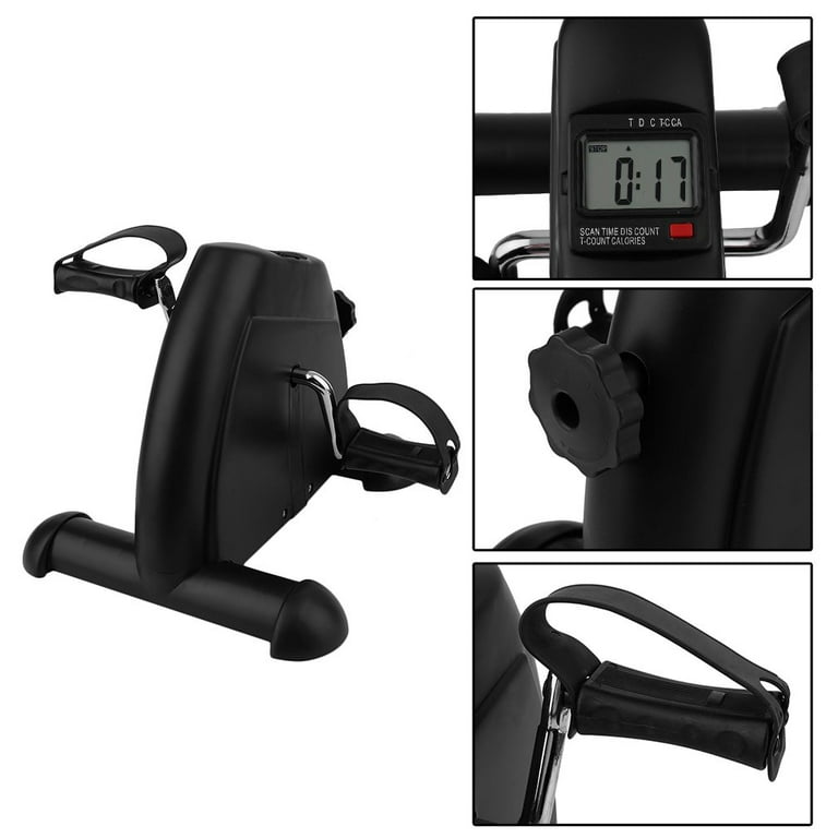 Wakeman portable fitness pedal stationary under desk indoor exercise bike hotsell