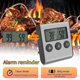 thumbnail image 5 of Kitchen Digital Cooking Thermometer Meat Food Temperature for Oven BBQ Grill Timer Function with Probe Heat Meter for Cooking, 5 of 5