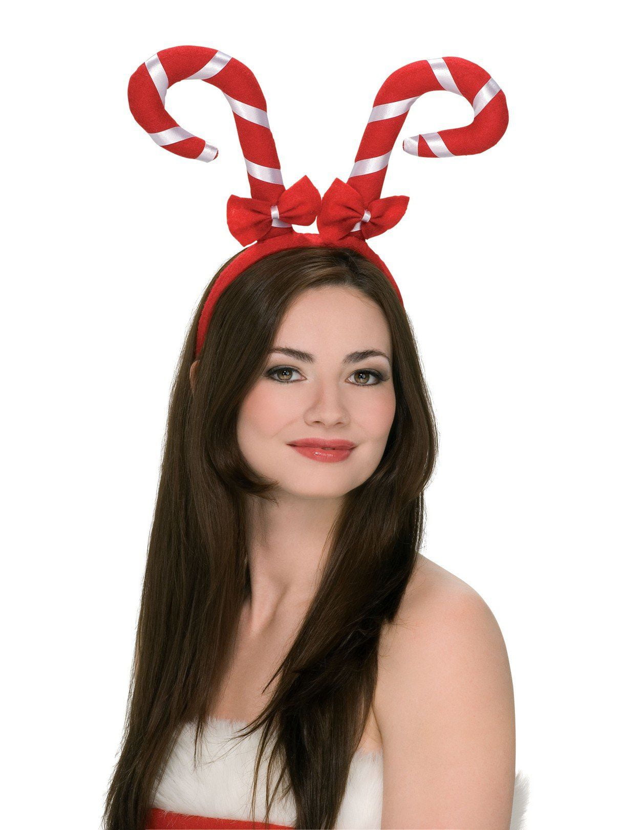 Red Candy Cane Headband