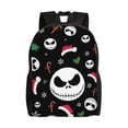 thumbnail image 1 of Goofa The Nightmare Before Christmas Pattern Large Capacity Backpack – Padded Laptop Compartment, Ergonomic Design for School, Work, Travel, and Outdoor Activities, 1 of 8