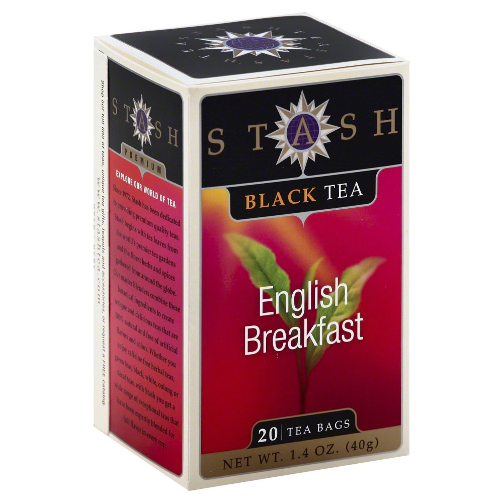 Stash Tea Stash Black English Breakfast 20.0 BG Pack of 6 Walmart Canada