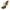 Brown, variant on FSJ Women Open Toe Thong High Heel Sandals Gold Chain Heel Flip Flops Slip-On Summer Mules