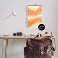 thumbnail image 4 of Stupell Industries Curving Orange Waves Abstract Painting Unframed Art Print Wall Art, 14 x 11, Set of 2, 4 of 8