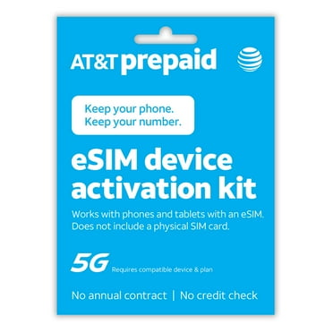 AT&T Prepaid eSIM Device Activation Kit