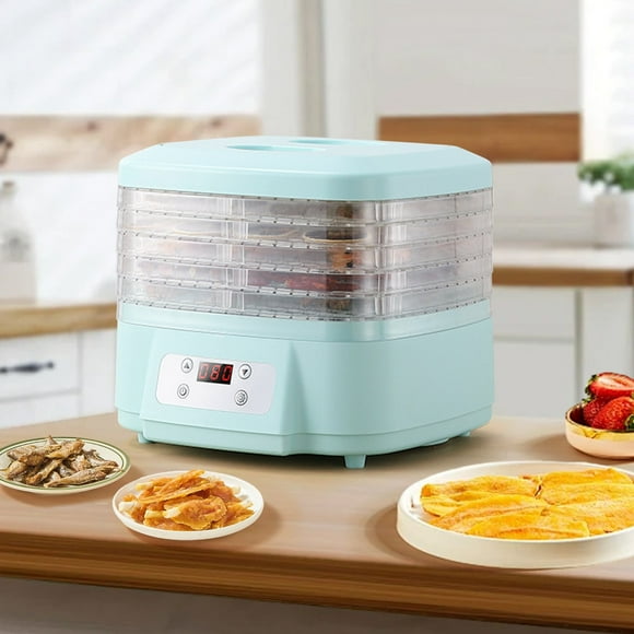 Food Dehydrator Machine,Airflow Food Dehydrator Machine,Dehydrator for Food and Jerky with Adjustable Temperature& Timer,Digital Food Dehydrator with 6 Trays,Electric Food Dryer for Meat,Pet Treats