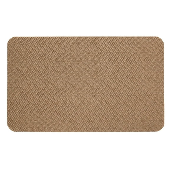 18-inch x 30-inch Parker Scollard Khaki, Needlepunch Floormat