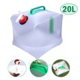 ZGBY Collapsible Water Container With Spigot 5 Gallon 20L Camping Water