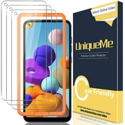 [3 Pack] UniqueMe Screen Protector Compatible for Samsung Galaxy A21(US Model and Canadian Model SM-A215W), HD Clear