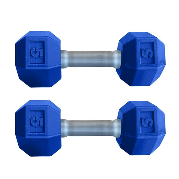 Earlier Lightweight Hand Dumbbells for Children, Blue, 0.46 lb